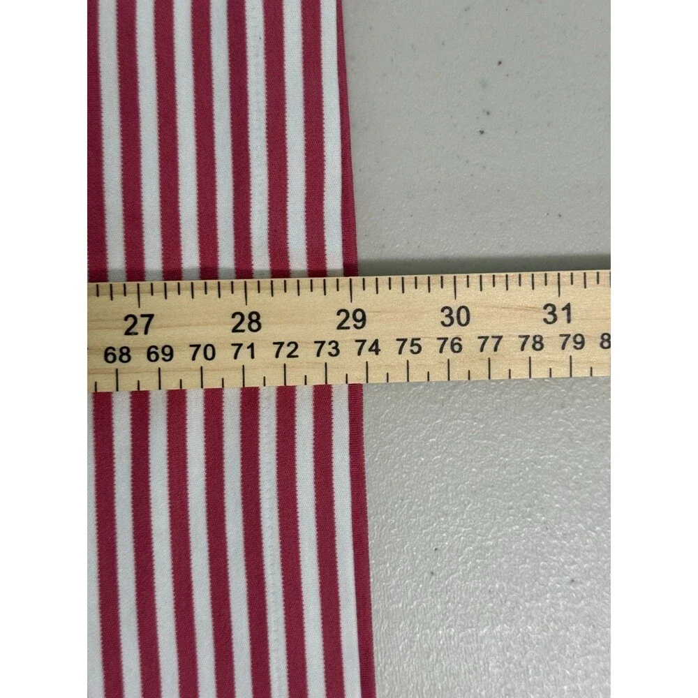 Polo Ralph Lauren Red White Striped Short Sleeve Polo Shirt Size XXL Golf Preppy